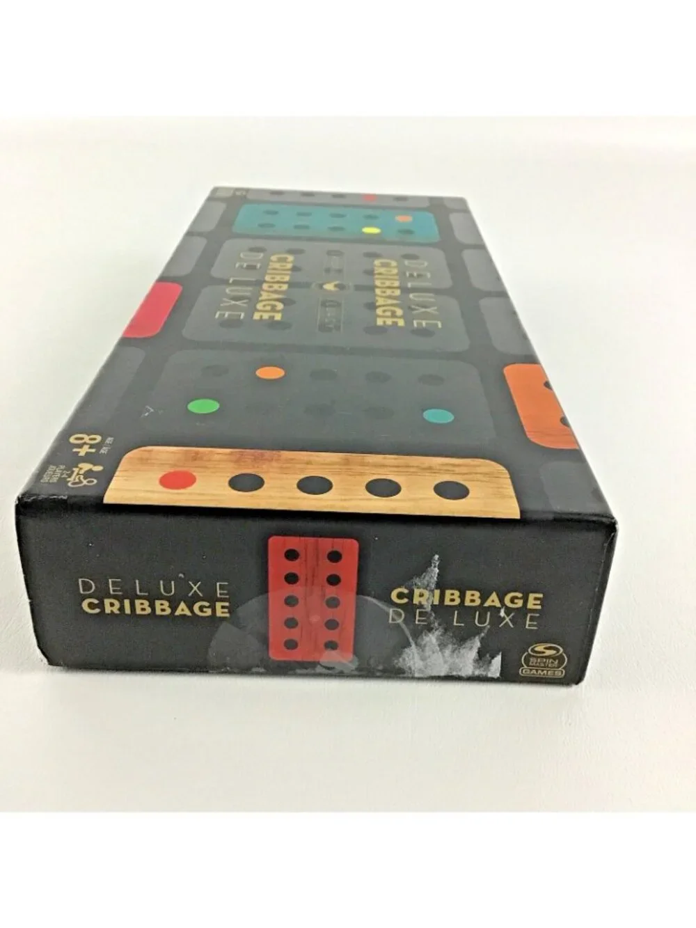 Deluxe Cribbage Family Board Game Cardinal Legacy Wooden Case Metal Movers 2020